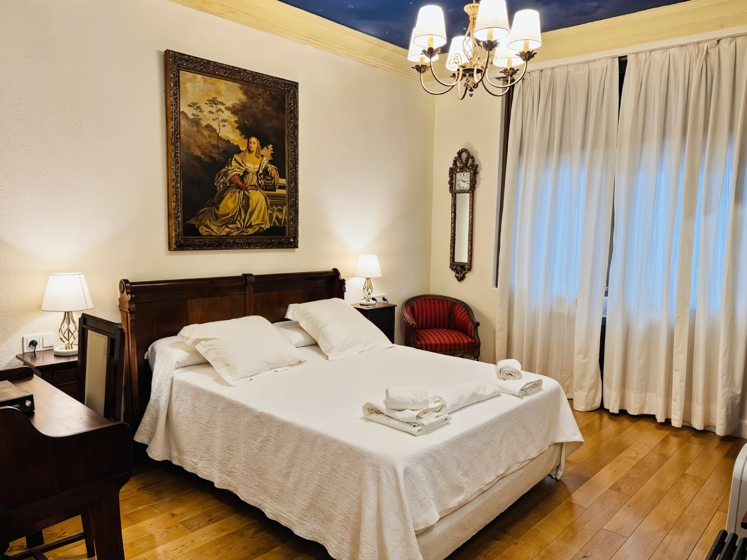 Chambre familiale (provisoire) du Palacio Pampinot
