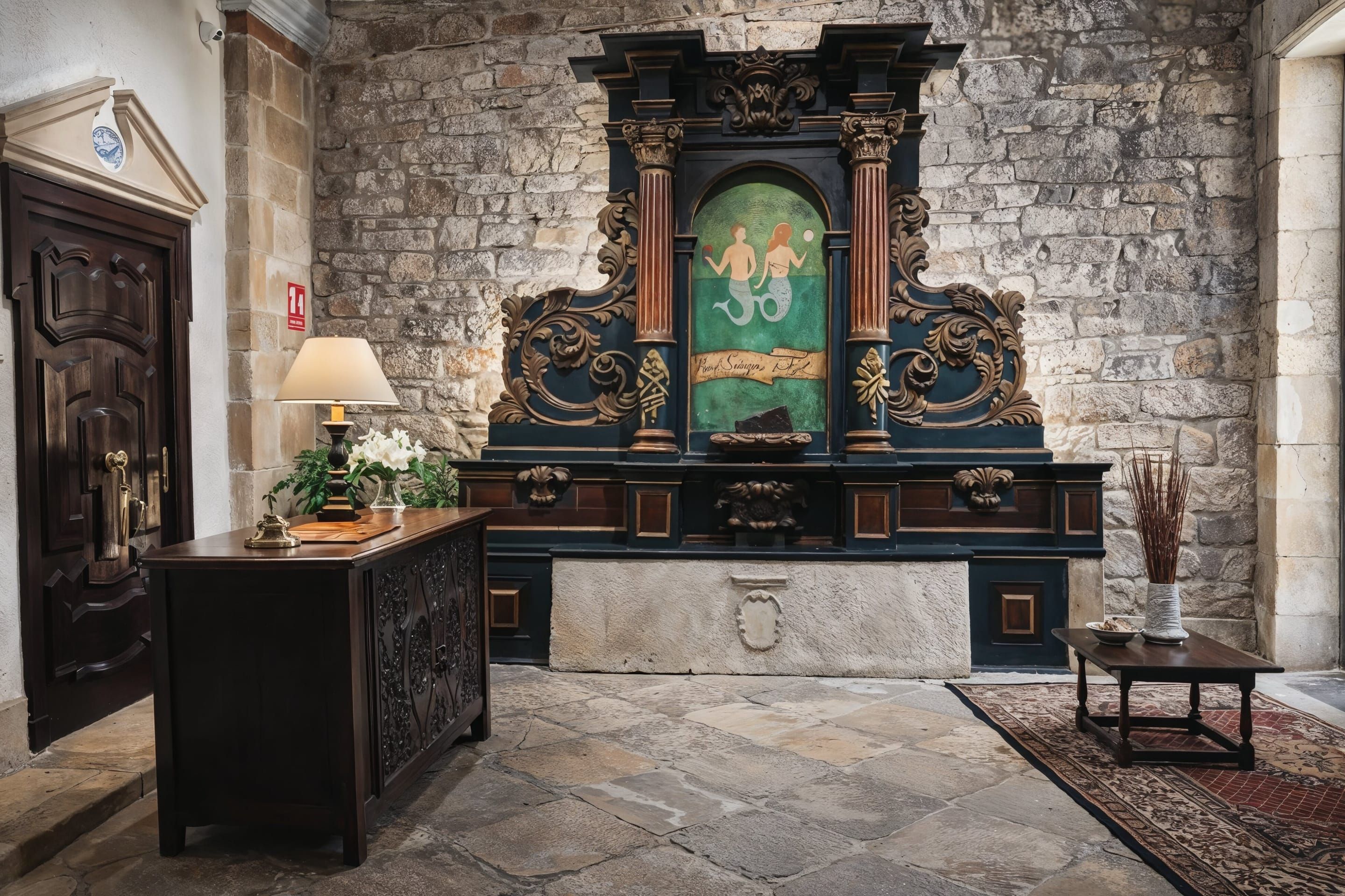 Ambiance chaleureuse du Palacio Pampinot